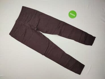 woskowane legginsy z wysokim stanem zara: River Island, Spodnie damskie, rozmiar L — 3