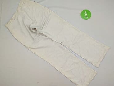 biale trampki ck: Spodnie materiałowe damskie, rozmiar M — 3