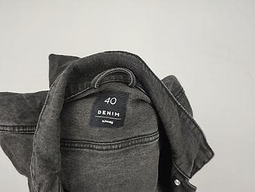 rwane jeansy: Sinsay, Kurtka jeansowa damska, rozmiar L — 4