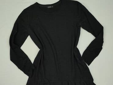 reserved czarna sukienka z bufiastymi rękawami: Reserved, Сукня жіноча, розмір M — 2