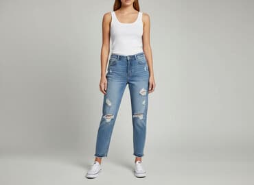 fb sister jeans mom fit: FB Sister, Jeansy damskie, rozmiar S — 6
