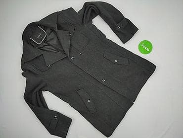 janbor płaszcze: Męski płaszcz YOUTHUP, rozmiar XL - Klasyczny płaszcz w kolorze — 2