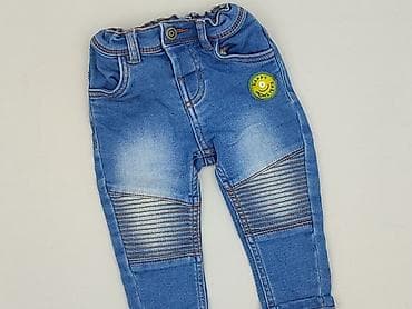 bluzka golf: Spodnie jeansowe, Cool Club, 9-12 miesięcy, stan - Bardzo dobry — 1