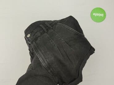 krótkie spodenki z wysokim stanem: Zara, Szorty damskie, rozmiar M — 7