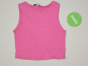 bluzki róża: Sinsay, Top damski, rozmiar S — 2