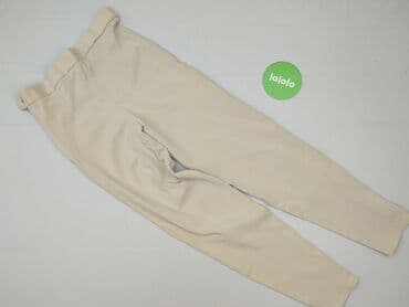 białe krótkie legginsy: Legginsy Eleganckie damskie, rozmiar S — 3