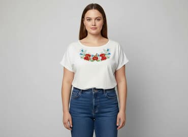 haft angielski bluzka: Bluzka damska, rozmiar 2XL — 6