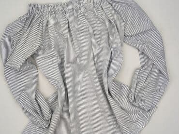 biała bluzka w granatowe paski: Жіноча блуза, розмір L на lalafo.pl — 2 biała bluzka w granatowe paski: Жіноча блуза, розмір L — 2