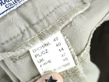 cargo wide leg: RAINBOW K, Spodnie cargo damskie, rozmiar L — 5