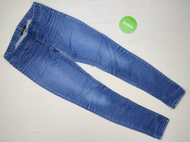 legginsy z suwakiem: Jeansy damskie, rozmiar M — 2