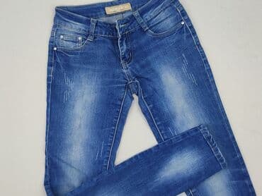 jeansy straight stradivarius: Jeansy damskie, L — 1