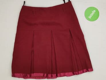 spódnice plisowane bordowa: Wółczanka, Spódnica damska, rozmiar S — 3
