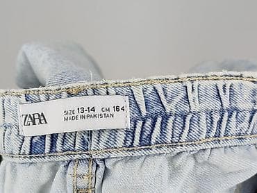 top zara w paski: Spodnie jeansowe, Zara, 14 lat, 164, stan - Bardzo dobry — 4