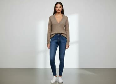 poliamid w swetrze: Sweter damski, rozmiar S — 7