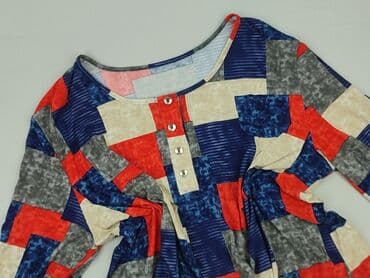 sweter patchwork: Women's blouse, 4XL — 1