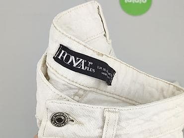 sinsay biale dresy: Jeansy damskie, rozmiar S — 4