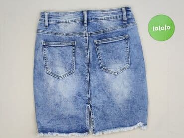 spódniczka dżinsowe z wysokim stanem: Spódnica damska, rozmiar S — 3