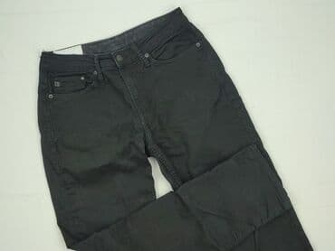 hm krótkie spodenki czarne: H&M, Jeansy damskie, rozmiar M — 1