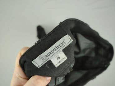 polskie jeansy prl poznań: Spodnie materiałowe damskie, rozmiar M — 4