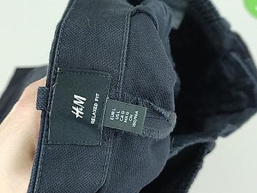 basic t shirt oversize: H&M, Szorty dla mężczyzn, rozmiar L — 4