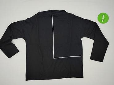 czarne bluzki basic: Bluzka damska, rozmiar L — 2
