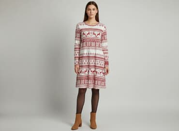 ozdobne skarpety świąteczne: Sukienka damska, rozmiar M — 7