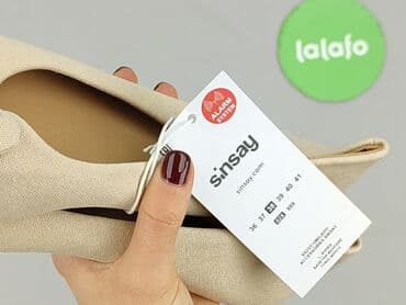 buty w kwiaty ccc: Sinsay, Balerinki damskie, rozmiar 38 — 7