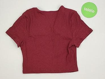 czerwone leginsy: Top damski, rozmiar S — 3