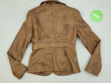 massimo dutti kurtka skórzana damska: Women`s leather jacket, size S — 3