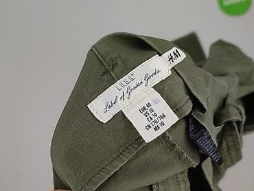 spodnie m: H&M L.O.G.G., Spodnie materiałowe damskie, rozmiar L — 4