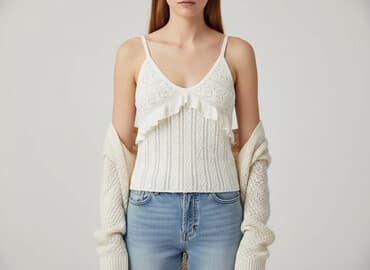 kurtki zimowe damskie wyprzedaż sinsay: Sinsay, Top damski, rozmiar S — 6