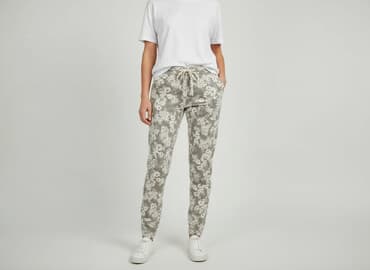 kapcie ars: Spodnie materiałowe damskie, rozmiar S — 6