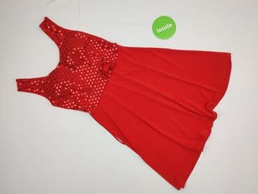 sukienki czerwone: Sukienka damska, rozmiar S — 2