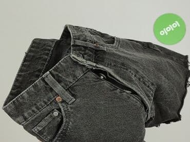 hm krótkie spodenki czarne: Vintage Denim, Szorty damskie, rozmiar XS — 6