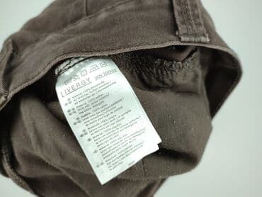 biale szerokie jeansy: Livergy, Chinosy dla mężczyzn, rozmiar L — 5