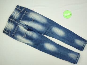 patchworkowe jeansy: Jeans for women, size M — 4
