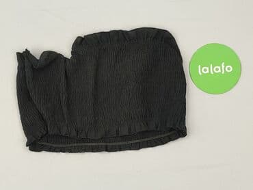 góra od stroju kąpielowego z falbaną: Top damski, rozmiar S — 2