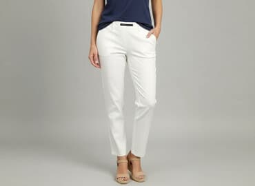 belkin spodnie: Monoprix Femme, Spodnie materiałowe damskie, rozmiar S — 6