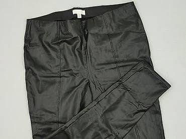 legginsy konopia: H&M, Legginsy Ze skóry ekologicznej damskie, rozmiar XL — 1
