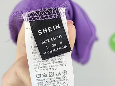 shein bluzki czarne: Shein, T-shirt damski, rozmiar S — 4