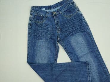 moda sukienek: Spodnie jeansowe, 15 lat, 170, stan - Bardzo dobry — 1