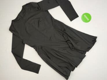 sukienka eko skóra rozkloszowana: Sukienka damska, rozmiar S — 2