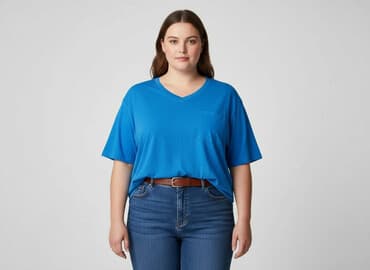 koszulki damskie 4xl: Tu, T-shirt damski, rozmiar 4XL — 1