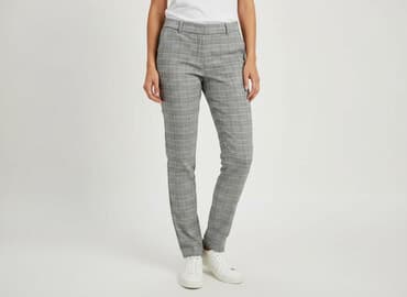 kapcie grincha: Spodnie materiałowe damskie, rozmiar S — 5