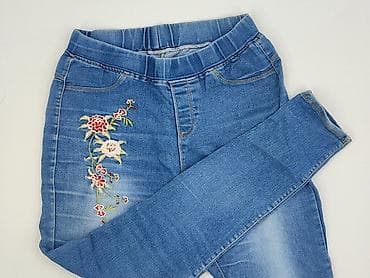 slip on na platformie: Jeansy damskie, rozmiar S — 1