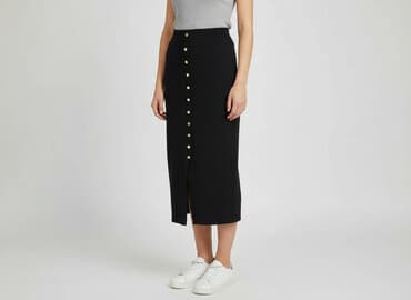 spódnice midi plisowane czarne: Spódnica damska, rozmiar S — 5