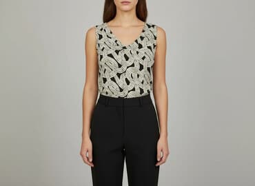 bluzki wyszczuplające sylwetkę: Ann Taylor, Top damski, rozmiar M — 9