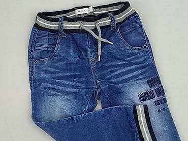czarne jeansy pull bear: Spodnie jeansowe, Name it, 2-3 lat, 98, stan - Bardzo dobry — 1
