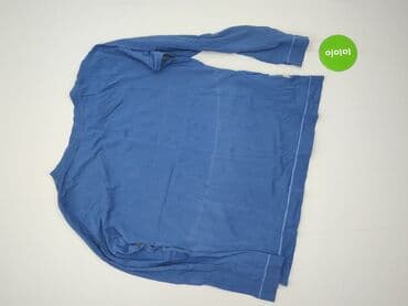 niebieskie sukienki plus size: Bluzka damska, 2XL — 4