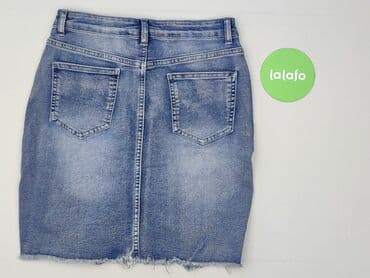 niebieska spódnice plisowane: Spódnica damska, S — 3